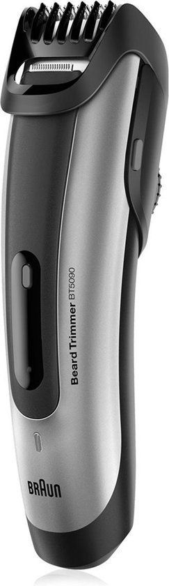 Braun BT5090 - Baardtrimmer - 25 lengte-instellingen - Zilver/Zwart