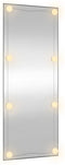 vidaXL - Wandspiegel - met - LED's - rechthoekig - 40x100 - cm - glas