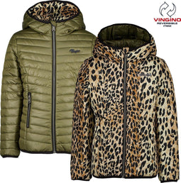Vingino Tajra - Kinder Meisjes Winterjas - Maat 140 - Met capuchon