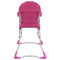 vidaXL - Kinderstoel - hoog - roze - en - wit