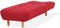 ALSTEN - Chaise longue - Rood - Symmetrisch - Polyester