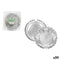 Snackdienblad Algon Cirkelvormig 35 cm (30 Stuks)