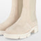 PS Poelman LYNN - Chelsea Laarzen - Nubuck - Light Beige - Maat 38
