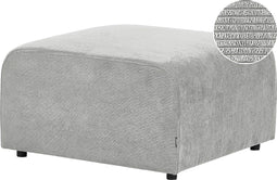 FALSTERBO - Ottomaan - Grijs - Corduroy