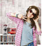 Noordwand - Urban - Friends - & - Coffee - Behang - houten - planken - en - woorden - beige - en - roze