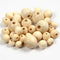 Creativ Company - Houten kralen - 8-15 mm - Naturel (532 stuks)