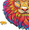 UNIDRAGON Houten Puzzel Voor Volwassenen Dier - Mysterieuze Leeuw - 327 stukjes - King Size 31x40 cm