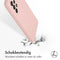 Accezz Samsung Galaxy A53 - Liquid Silicone Backcover - Schokabsorberend - Roze
