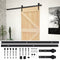 vidaXL - Schuifdeur - met - beslag - 90x210 - cm - massief - grenenhout