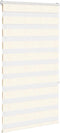 vidaXL - Zebra - rolgordijn - 85x150 - cm - stofbreedte - 80,9 - cm - marmerbeige