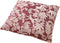Dutch Decor ABU - Sierkussen 45x45 cm - Merlot - rood - wit - aapjes - bladeren - botanisch - Inclusief binnenkussen