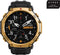 Amazfit T-Rex 3 Pro - Smartwatch - Militair-grade ontwerp AMOLED-scherm - Goud (Zwart)