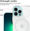 imoshion Hoesje Geschikt voor iPhone 13 Pro Max Hoesje Siliconen - imoshion Backcover Geschikt voor MagSafe - Transparant
