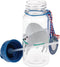 Rex school set met Drinkfles en Snackdoosjes (3 stuks) - Luiaard - Blauw
