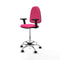 Piqueras y Crespo B2D05RN - Bureaustoel - Hoogteverstelbaar met armleuning - Roze