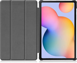imoshion Tablet Hoes - Geschikt voor Samsung Galaxy Tab S6 Lite (2024) / Galaxy Tab S6 Lite (2022) / Galaxy Tab S6 Lite - Design Trifold Bookcase - Various Colors