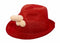 Erotische Hoed – Rood – Zacht Polyester, Comfortabel en Opvallend