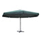 vidaXL - Parasol - Samos - 500 - cm - aluminium - groen