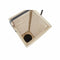 Lykta DKD Home Decor LD-181413 20,5 x 21,3 x 61 cm Natuurlijk Zwart