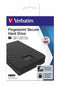 Verbatim Fingerprint Secure - Externe HDD - 1TB - Vingerafdrukbeveiliging - Zwart