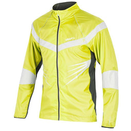 Craft Performance - Heren hardloopjas - Reflecterend ademend - Flumino/silver Maat L
