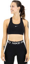 Nike W NK DF SWSH 1PP BRA BV3636 - Medium Support Sportbeha - Zwart - M