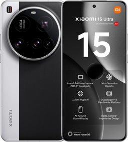 Xiaomi 15 Ultra - Zilver - 512 GB - Duale fysieke simkaart + eSIM