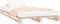 vidaXL - Palletbed - massief - grenenhout - 100x200 - cm