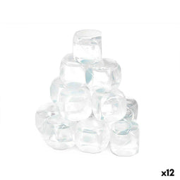 Herbruikbare koelblokjes Leknes TK22008 Transparant Polyethyleen Gedistilleerd water 6,5 x 16 x 6...