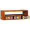 Tv-wandmeubel 90x30x30 massief acaciahout meerkleurig