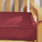 vidaXL - Ligbedkussen - Wijnrood - 200x40x8 - cm - Oxford - Stof