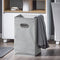 SoBuy BZR146-W - Badkamerkast - Afneembare wasmand - Wit
