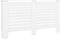vidaXL Radiatorombouwen 2 st 152x19x81.5 cm MDF wit