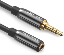 deleyCON MK149 - 3.5mm kabel - 3 m - Zwart