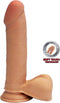 Dual Density Dildo 8inch Balls
