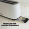 Tristar BR-1057 - Broodrooster - 2 lange sleuven 1400W - (4 sneetjes)
