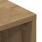 vidaXL - Tv-meubel - 100x40x40 - cm - bewerkt - hout - artisanaal - eikenkleurig