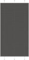 vidaXL - Plissé - rolgordijn - 105x200cm - stofbreedte - 104,4cm - polyester - zwart