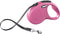 Flexi New Classic Tape - Rollijn - 8 m - Voor Grote Honden - Zwart