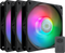 Cooler Master SickleFlow 120 ARGB - Ventilator 120mm - 3x 650-1800 RPM 27dB - Zwart (3 stuks)