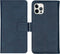iMoshion Hoesje Geschikt voor iPhone 12 Pro / 12 Hoesje Met Pasjeshouder - iMoshion Luxe Bookcase - Donkerblauw