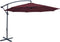 Feel Furniture - Toscano - Banana parasol - Wijn rood