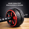 DK.® Ab Wheel - Professioneel Ab roller - Full Body Workout - Zwart/Rood