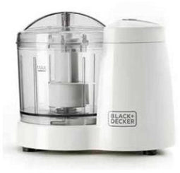 Black & Decker BXCH120E elektrische hakmolen 0,35 l 120 W Transparant, Wit