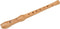 Hohner B9565 Musica Sopran Blockfluit Deutsch, eenvoudig, Birnbaum nat - Sopraan blokfluit (Duitse boring)