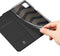Dux Ducis - Slim bookcase hoes - Geschikt voor Oppo A72 - Zwart