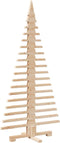 vidaXL - Kerstdecoratie - kerstboom - 150 - cm - massief - grenenhout