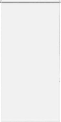 vidaXL - Rolgordijn - verduisterend - wit - 85x175cm - stofbreedte - 80,7 - cm