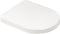Plieger Milano/Plus-Compact - D-Vorm Toiletzitting - Softclose - Duroplast - Wit
