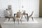CAPRI Stoel Beige, Modern Design, Ergonomisch, Met Zachte Velvet Zitting, Metaal Zwarte Poten, Geschikt voor Woonkamer, Thuiswerk en Slaapkamer, Max. 120 kg